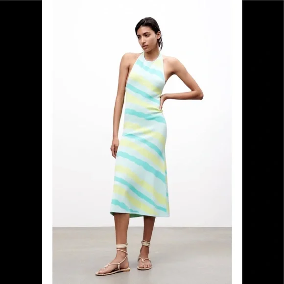 zara jacquard knit dress Zara jacquard knit dress